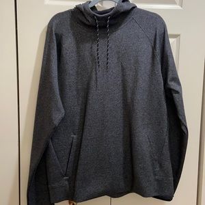 NWOT Men’s Dark Charcoal Grey Hoodie